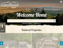 Tablet Screenshot of greybeardrealty.com